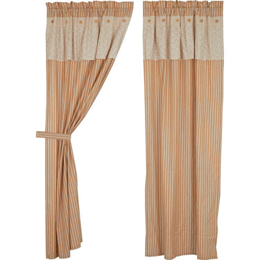 Camilia Ruffled Panel Set of 2 84x40 VHC Brands - The Fox Decor